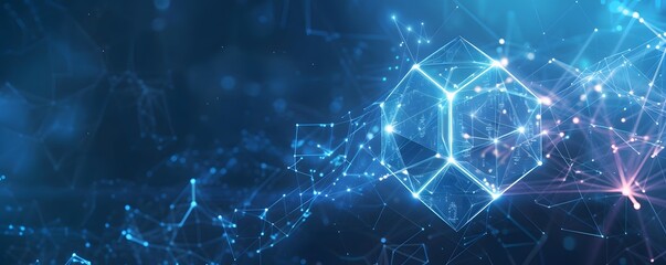 hexagon technology background