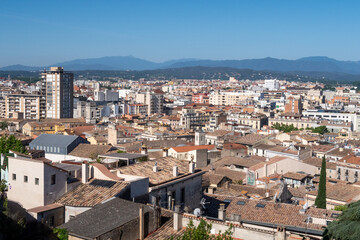 Fototapeta premium Vues de la ville de Gérone en Catalogne - Espagne