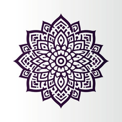 Ornamental mandala pattern