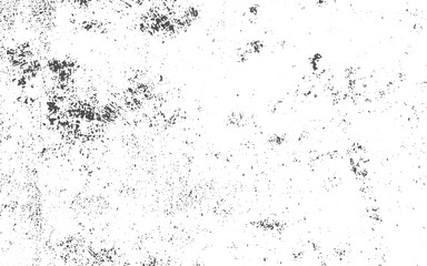Distressed black texture. Dark grainy texture on white background. Dust overlay textured. Grain noise particles. Rusted white effect Grunge design elements. Vector illustration