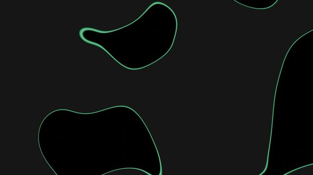 animated gloopy rounded abstract circular shapes background