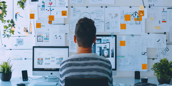 A person using different workflows for their marketing campaign
