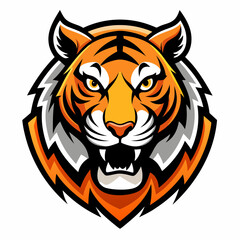 tiger logo vector art illustration