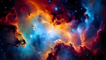 fire stars in the forest