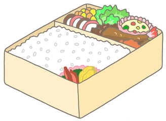 弁当のイラスト - 香の物・お新香・漬物