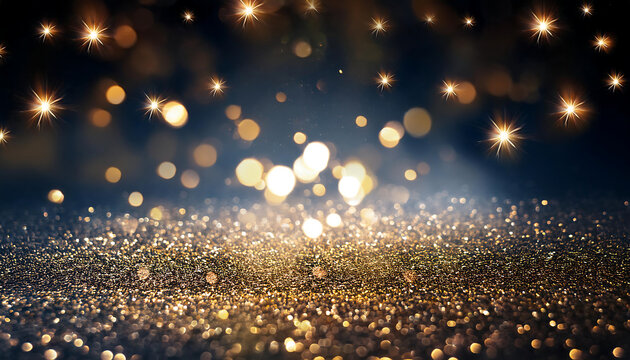 Glittering Effect For Luxury Christmas - Shining Background- A luxurious and festive backgr_1(275)
