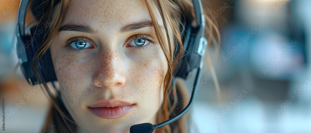 Poster depicting ai driven customer service and business technology solutions highlighting innovation digit