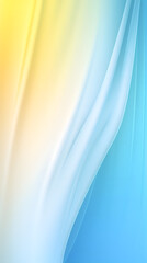 Naklejka premium Digital blue yellow white gradient curve abstract graphic poster background