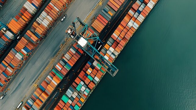 Secure and efficient cargo logistics system with advanced tracking monitoring and protection protocols for safe and optimized shipping and distribution