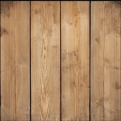 Old rustic wooden texture with brown color. Distressed wood surface features prominent grain. Light and bright wooden background suitable for banners.