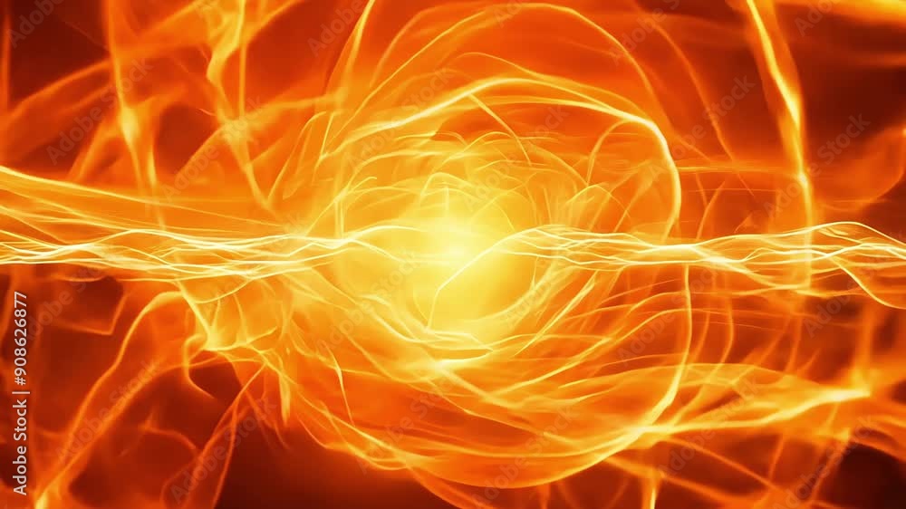 Poster a mesmerizing display of vivid light swirls and energy pulses through the darkness, creating a capti