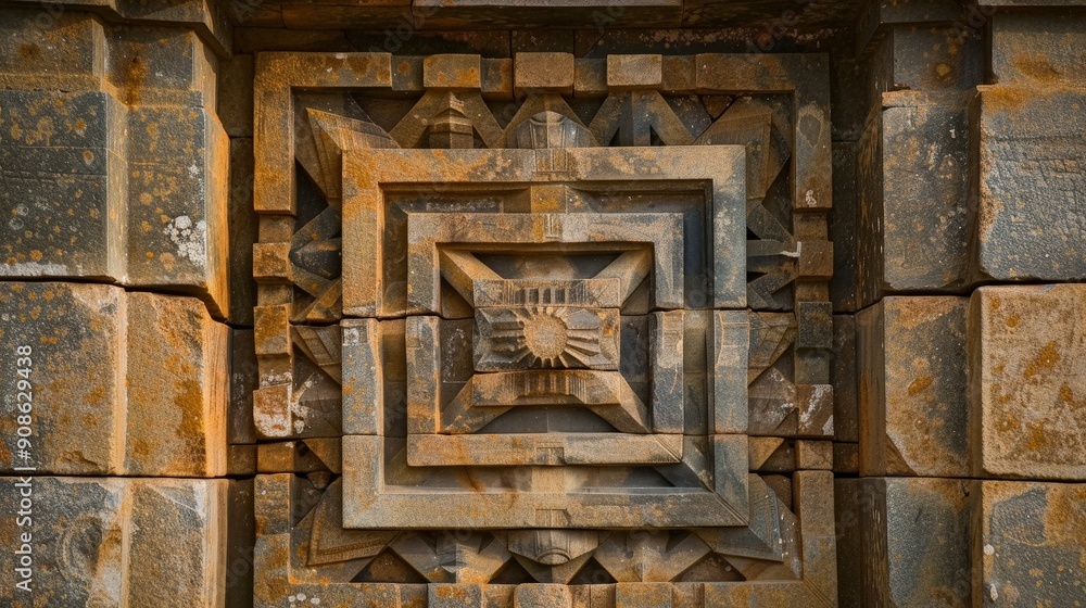 Aufkleber geometric patterns in ancient civilizations. discuss the use of geometric designs in ancient archite