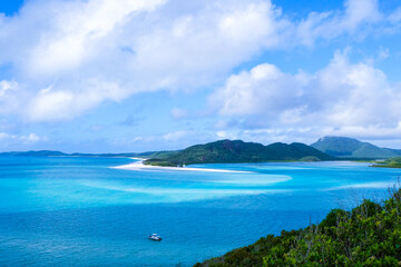 Fototapeta premium Whitehaven beach, Whitsundays island, Queensland, Australia 