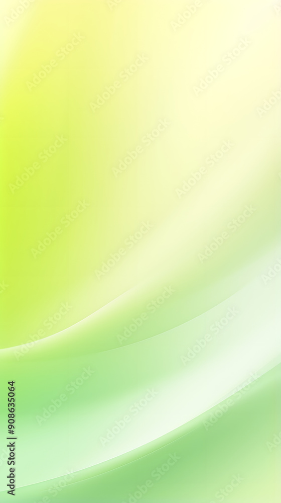 Canvas Prints digital yellow green white gradient curve abstract graphic poster background