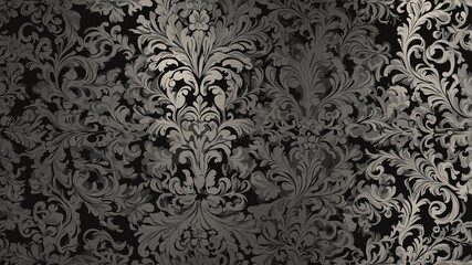 abstract vintage patterns wallpaper with shades of gre background