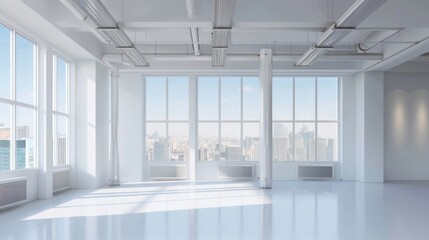 Modern Minimalist Loft Interior Design