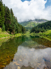 Lake in the mountains