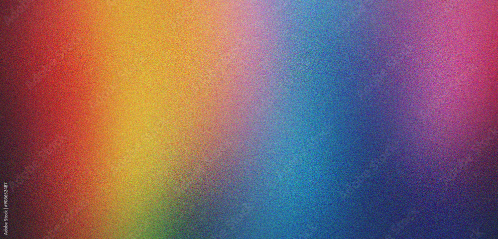 Poster colourful gradient background with noise texture effect for product design and social media, banner 