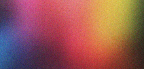 Fototapeta premium colourful gradient background with noise texture effect for product design and social media, Banner poster header design