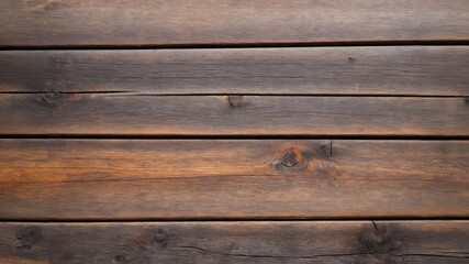 Fototapeta premium Creative texture composition. The texture of the wood board is old-style abstract objects for furniture. Close up as a wooden background. The rough surface of the old knotted table