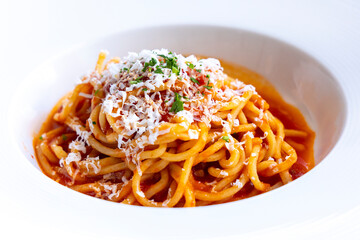 A Bowl of Spaghetti al Pomodoro
