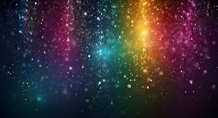 Beautiful abstract shiny light and glitter background