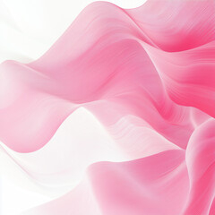 Obraz premium Pastel Pink and White Blend Illustrate background with pastel wave lines 