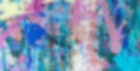 Fototapeta premium Fluid Beauty: Unveiling the Mysterious Allure of Liquid Art in Oil 