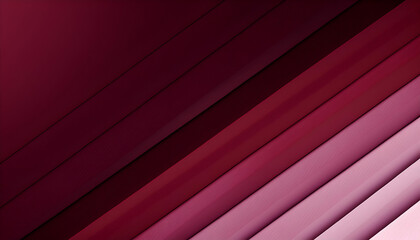 Abstract Composition of Rich Red and Pink Tones With Diagonal Lines at Sunset