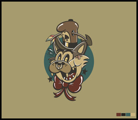 Illustration vector graphic of lettering, perfect for t-shirts design, clothing, hoodies, etc.