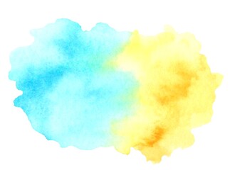 水彩　にじみ　染み　水彩テクスチャ