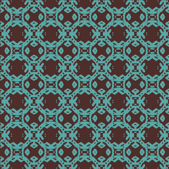 Blue and white watercolor ornament painted with watercolor on paper.