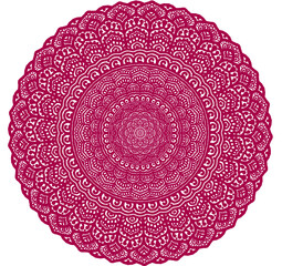 Signs and symbols. Circle pattern lotus or flower mandala art design. beauty, fashion, geometry, colorful, vintage, tradition, classic, dco, cycle.