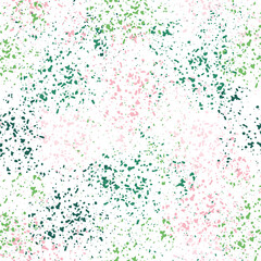 Bubbly colorful hand drawn seamless pattern.