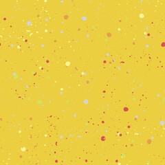 Bubbly colorful hand drawn seamless pattern.