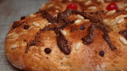 Fototapeta premium Freshly baked St John's cake.
