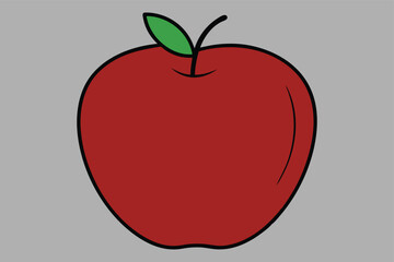 illustration of an apple