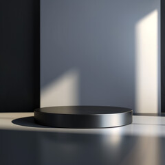 Beautiful Of 3d Realistic Of Empty podium mockup stage realistic for Product Showcase