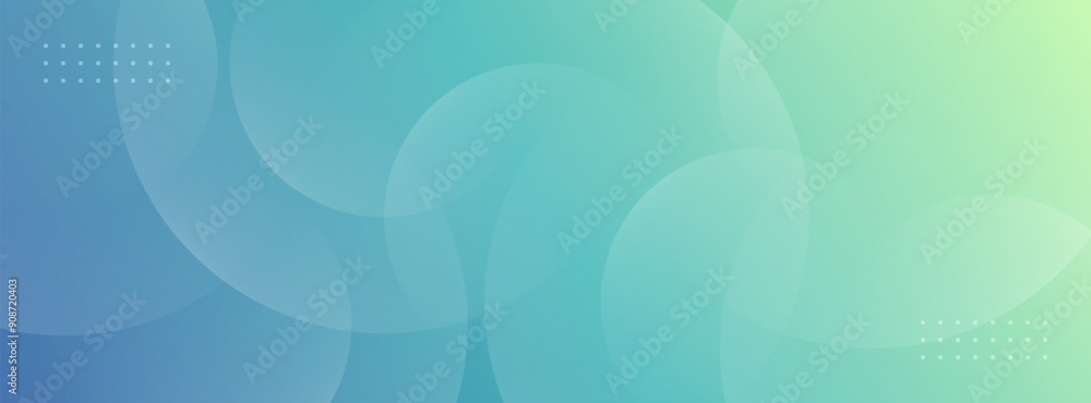 Wall mural minimalist abstract background with circle shape gradation. template banner gradient color with geom