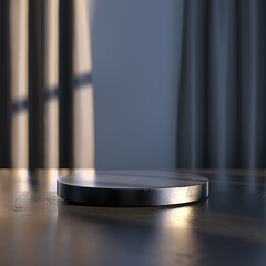 Beautiful Of 3d Realistic Of Empty podium mockup stage realistic for Product Showcase