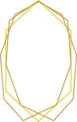 Elegant Golden Frame