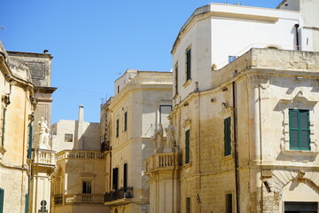 Obraz premium Buildings of Lecce, Puglia, Italy