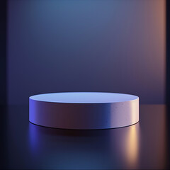 Beautiful Of 3d Realistic Of Empty podium mockup stage realistic for Product Showcase