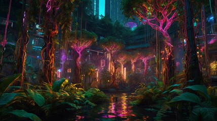 Obraz premium mystical tree