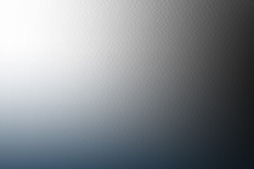 Two tone color black blue paint on blank watercolor paper texture background with space