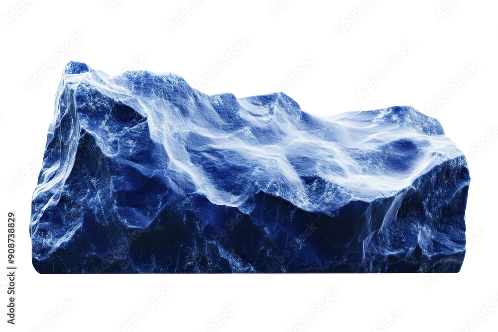 Poster abstract navy blue marble texture with intricate patterns and elegant details, perfect for backgroun