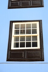 Old historic window in Puerto de la Cruz, Tenerife, Canary Islands