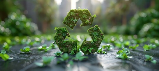 Circular Economy Concept Highlighting Green Practices