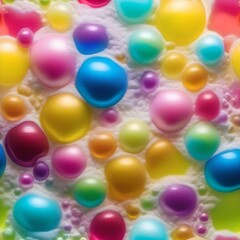 abstract background with bubbles