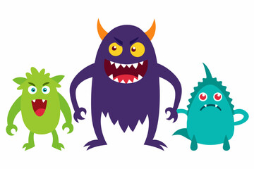 Monster Mash set art vector